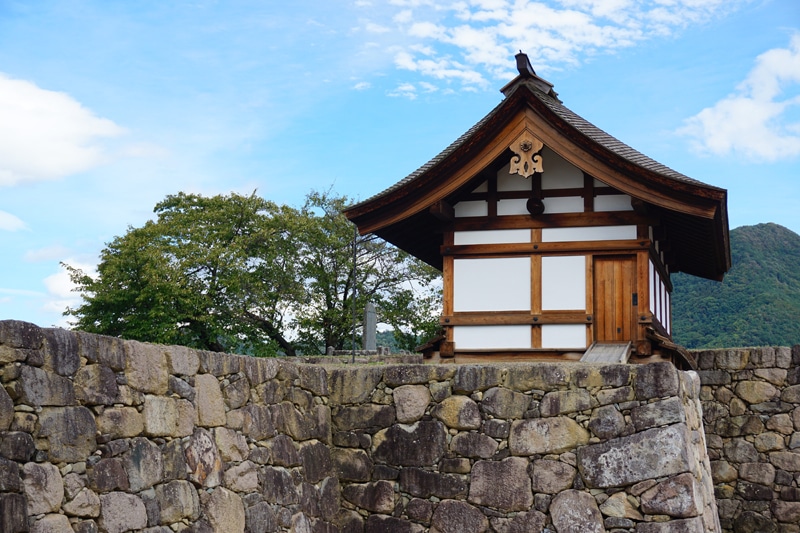 松代城址　北門