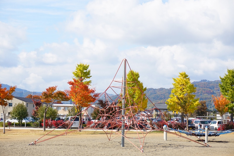 篠ノ井中央公園　アスレチック1