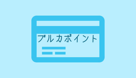 ブルカポイントをお得に貯める方法4つ！クレジットカードと併用できるかも紹介