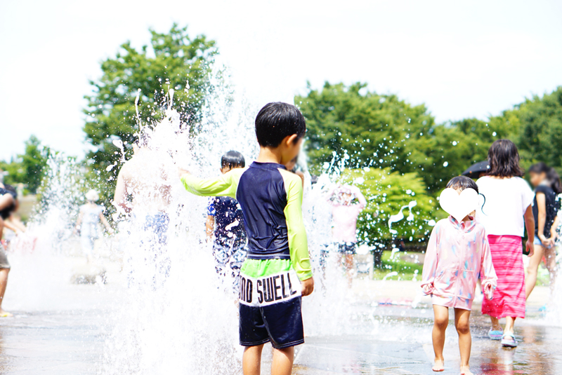 小布施総合公園　噴水